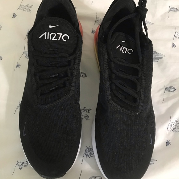 Air Max 270 Rainbow Heel Laser Orange size 10.5 - Picture 2 of 6